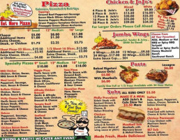 Lil' Paisan's Pizzeria menu