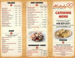 Halinka Polish Deli menu