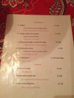 La Brace Cefalù menu