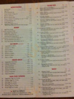 Pearl Garden Chinese menu