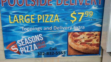 Seasons Pizza food