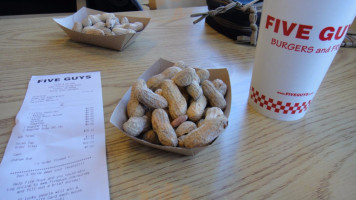 Five Guys Burgers Fries food