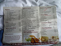 Red Dragon Chinese Take Away menu