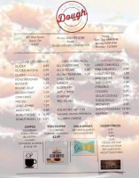 Dough Co. Doughnuts Coffee menu