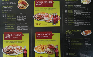 Botan Kebap Grill Pizza-haus menu