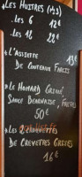 Chez Moi menu