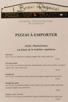 I Bravi Ragazzi menu