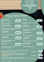 Pazzi Di Pizza menu