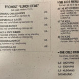 The Burger Menu
