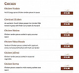 Bar-b-Q Lounge Tullamarine menu