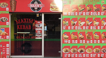 Maxims Kebab food