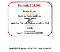 Erreguina menu