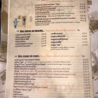 Chez Papa Vavin menu