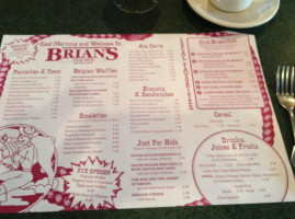 Brians Steakhouse food