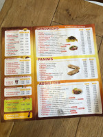 Addim Kebab menu