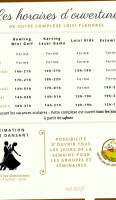 L'estaminet menu