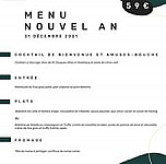 La Cour Angouleme menu