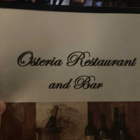 Osteria food