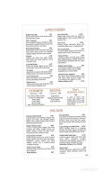 Maxs Classic American Grill Sports menu