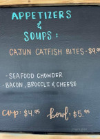 Betty's Waterfront menu