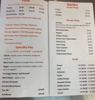 Piez-i-know Pizzeria menu