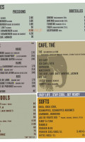 Santosha Levallois-perret menu