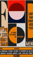 Santosha Levallois-perret menu