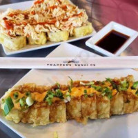 Trapper's Sushi food