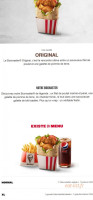 Kfc Rennes Cesson menu