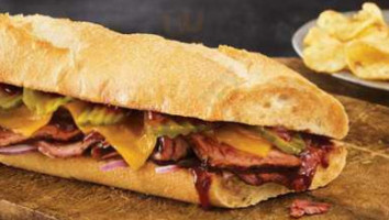 Quiznos Subs food