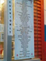 Dairy Twist Cafe menu