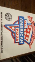 All American Pizza food