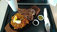 SP Steak and Paella food