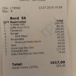 Club Riva Menu