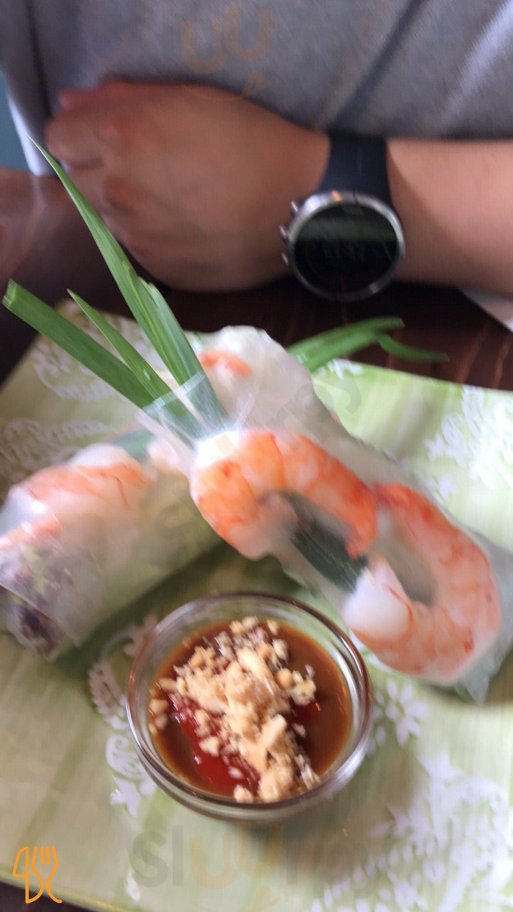 An No Vietnamesisk Street Food Udenfor