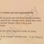 L'angolo Italiano Menu