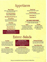 Wyalusing Restaurant Bar menu