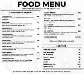 The Wembley Hotel menu