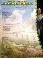 Frog City Travel Plaza menu