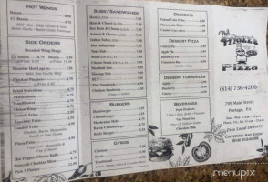 Mama Sue's Pizza menu