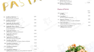 Da Calogero menu