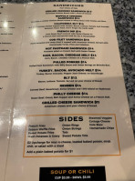 The Burg Sports Grill menu