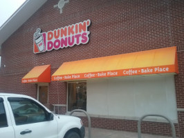 Dunkin' outside