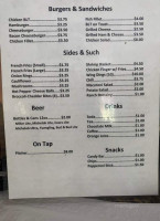 Carolyn's Midway menu