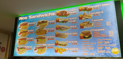 Kebab De Laigneville menu