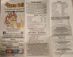 Dyers Deli Dairy Delight menu