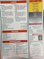 PT's Eat-A-Bite menu