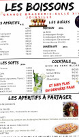 Salle Xiv menu