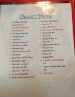 Texan Cafe menu