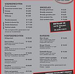 De Mert EetcafÉ En Zalenlokatie menu